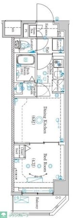 ラフィスタ墨田5丁目IIの物件間取画像